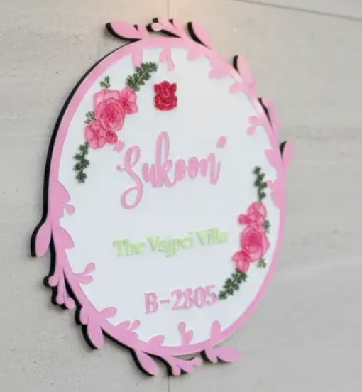 Name Plate Resin