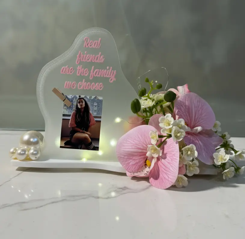 Elegant Photo Frame with Lights