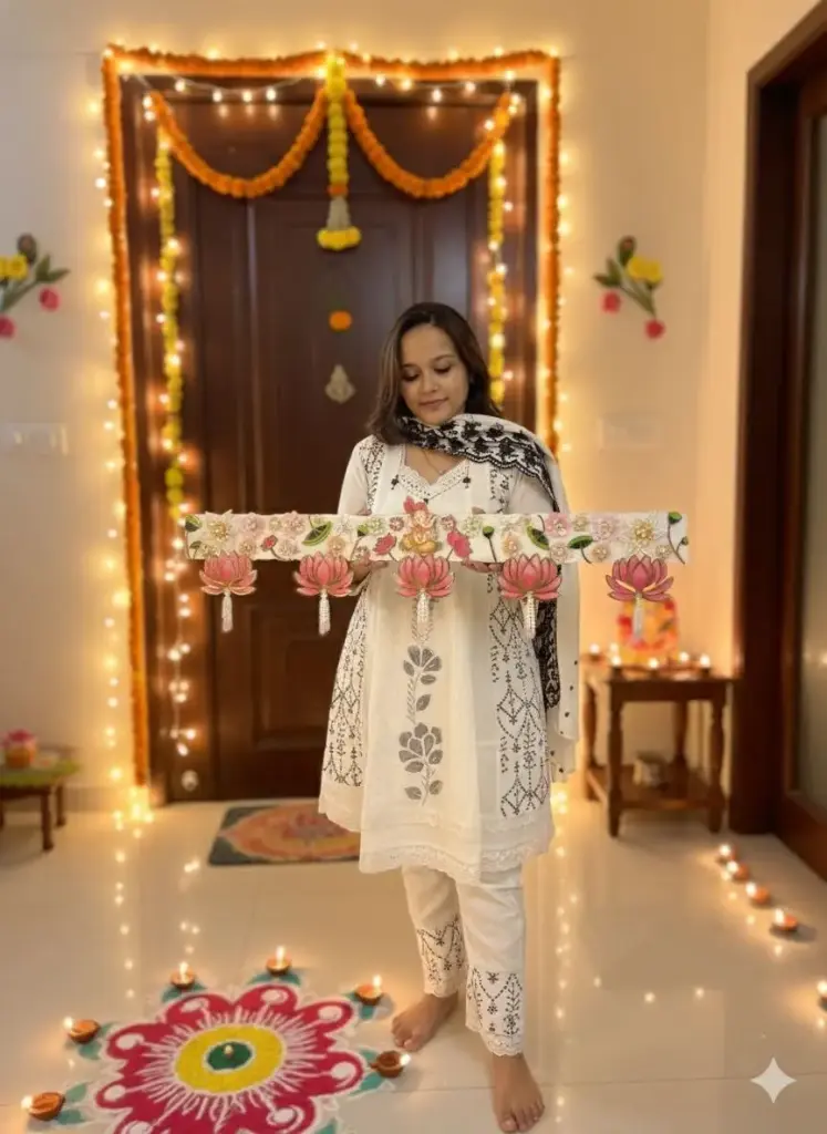 Elegant Toran with Ganesh Ji