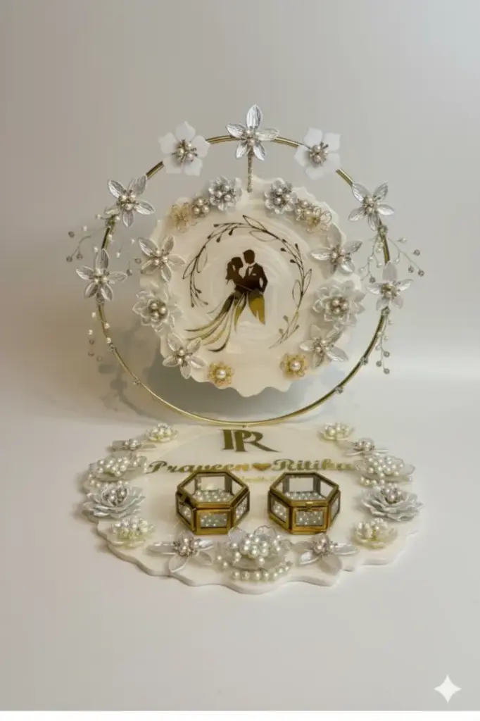 Eternal Affair Ring Platter (Ring Hexagon Box)