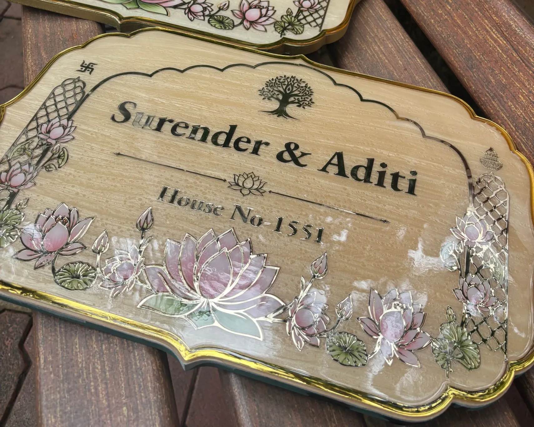 Sarang Name Plate